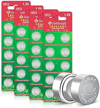 beidongli AG13 LR44 1.5V Knopfzellen Batterien 40 Stück Alkaline ohne Quecksilber 3 Jahre Garantie