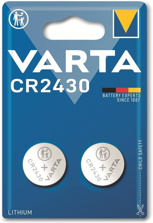 Nein Auslaufartikel (Produktion durch VARTA Knopfzelle CR2430 Lithium 3V, 2 Stück, für Autoschlüssel & Fernbedienungen