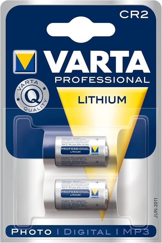 Nein Auslaufartikel (Produktion durch VARTA CR2 Lithium Batterie 3V, 2 Stück - VCR2X2 für elektronische Kleingeräte mit langanhaltender Leistung