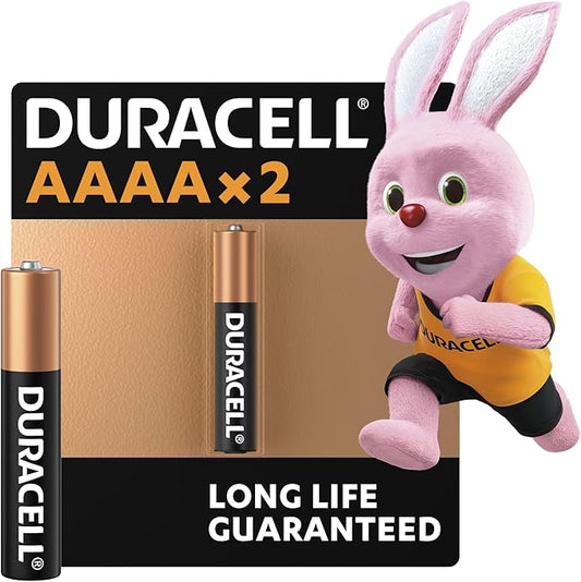 Nein Auslaufartikel (Produktion durch Duracell Spezialzellen Alkaline AAAA Batterie 1,5V 2er-Pack (LR8D425) für Digitalstifte, medizinische Geräte & Stirnlampen