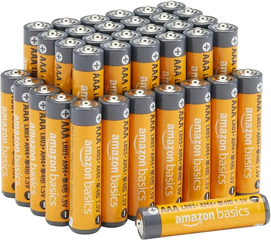 Nein Auslaufartikel (Produktion durch Amazon Basics AAA-Alkali-Hochleistungsbatterien 1,5V, 10 Jahre lagerfähig, 36 Stück, ideal für Gamecontroller, Spielzeug & Taschenlampen
